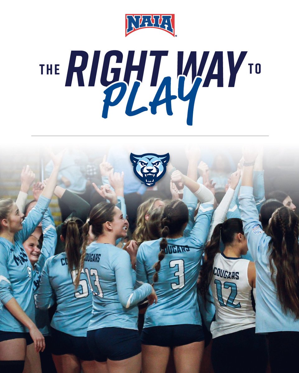 MVNU_Cougars's tweet image. Striving to carry ourselves the right way every day! @NAIA #RightWayToPlay