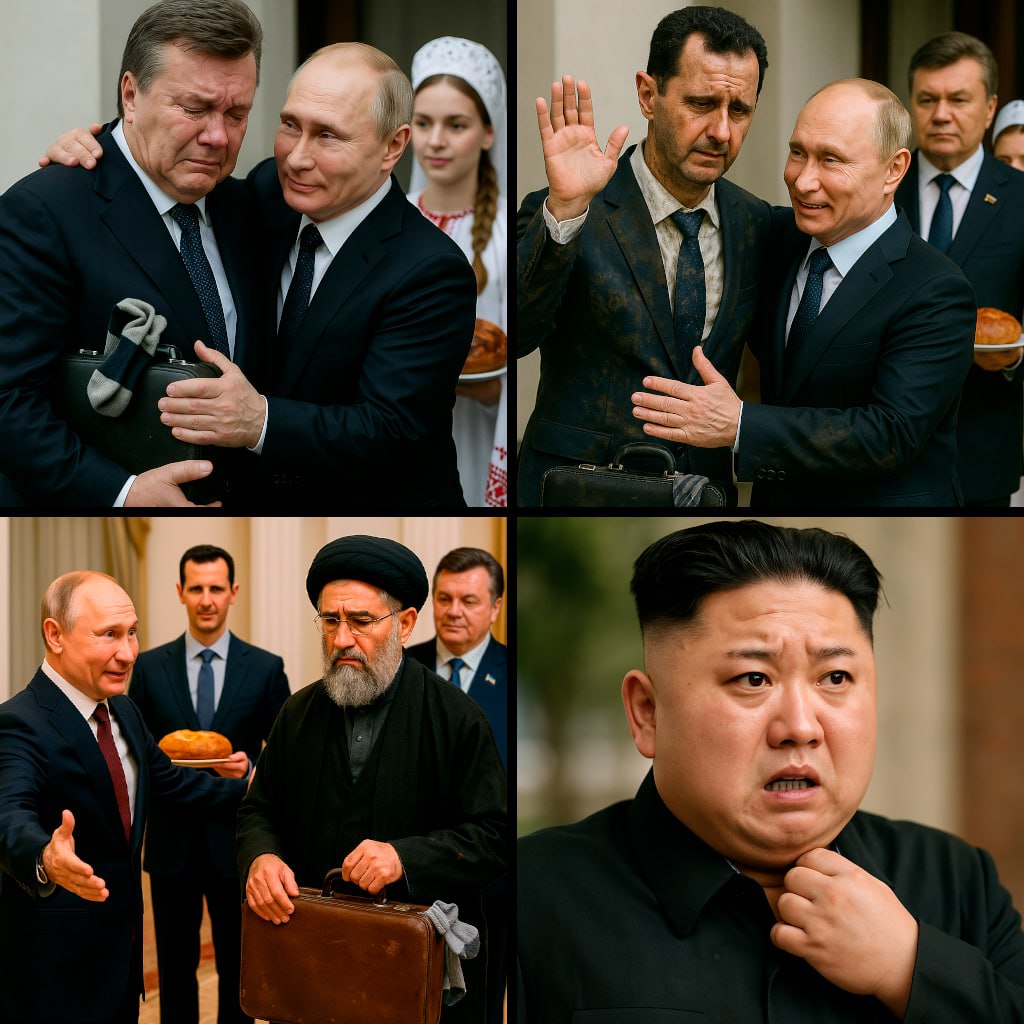 Ukraine, Syria, now Iran? 

Putin's friendly burial ground