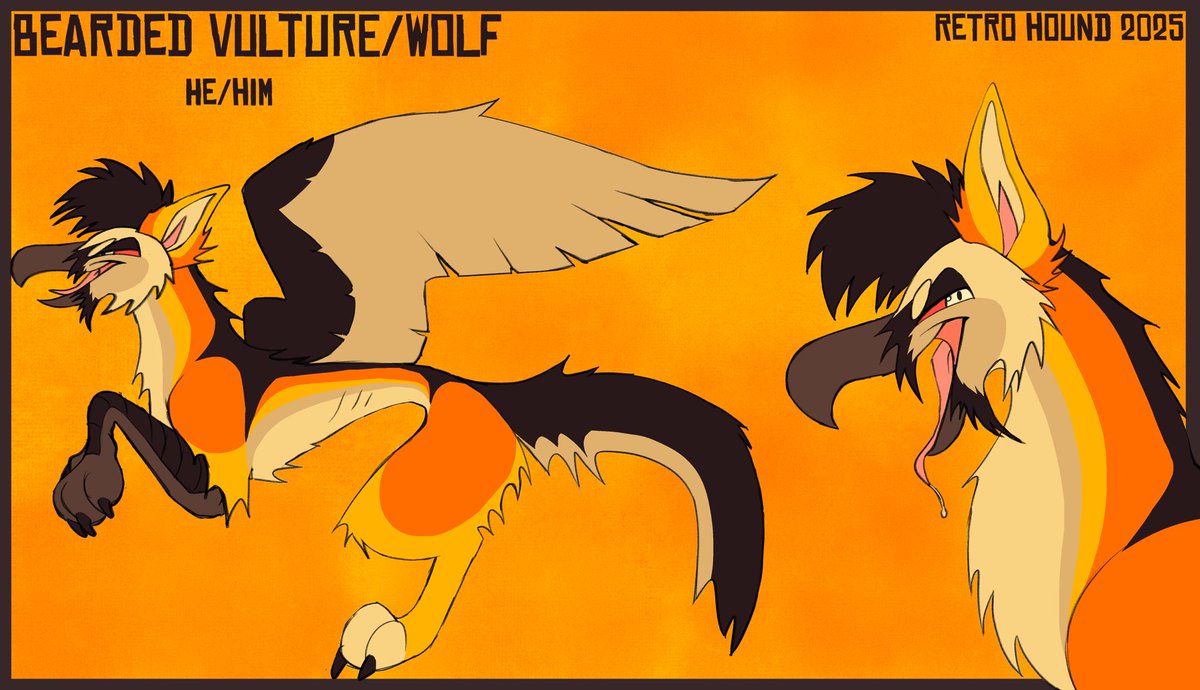 RetroHoundArt's tweet image. New personal character!