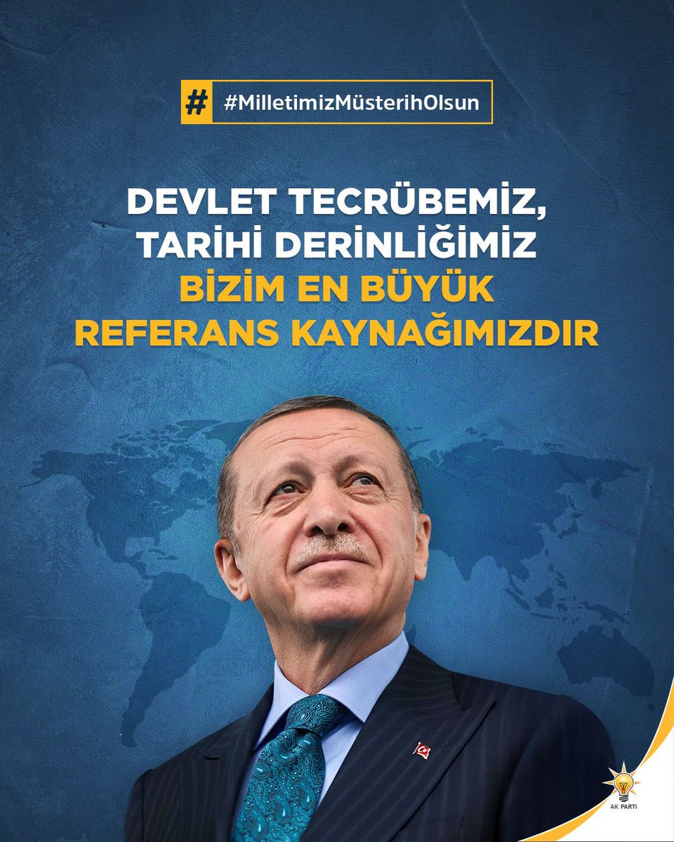 Fatih DOĞU (@fatihdogu1) on Twitter photo Bu toprakların her karışında asırlık bir devlet aklı var.
Bizim referansımız, milletimizin tarihiyle şekillenmiş devlet tecrübemizdir.
<a href="/RTErdogan/">Recep Tayyip Erdoğan</a>
#MilletimizMüsterihOlsun 🇹🇷
<a href="/abuyukgumus/">Ahmet Büyükgümüş</a> <a href="/fnasiroglu/">Ferhat NASIROĞLU</a> <a href="/AvukatErsanAksu/">Ersan AKSU🇹🇷</a> <a href="/SansiHuseyin/">Hüseyin Şansi</a> Bu toprakların her karışında asırlık bir devlet aklı var.
Bizim referansımız, milletimizin tarihiyle şekillenmiş devlet tecrübemizdir.
<a href="/RTErdogan/">Recep Tayyip Erdoğan</a>
#MilletimizMüsterihOlsun 🇹🇷
<a href="/abuyukgumus/">Ahmet Büyükgümüş</a> <a href="/fnasiroglu/">Ferhat NASIROĞLU</a> <a href="/AvukatErsanAksu/">Ersan AKSU🇹🇷</a> <a href="/SansiHuseyin/">Hüseyin Şansi</a>