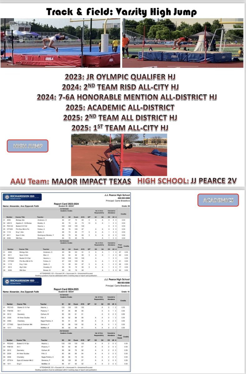 avazipporah's tweet image. My Sports Athletic Player Profile 
CO#/2027