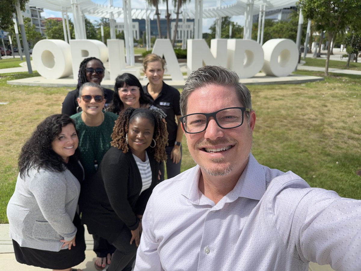 ColemanOCPS's tweet photo. Wrapping up summer updates at our PLCP Lead meeting today!🍊 So much great work with @AmyH_OCPS and our Module Leads to ensure our new teachers with PLCP have the tools they need to succeed. @bonnietoffoli @RobBixler_OCPS #OCPS #PLCP https://t.co/sUXIq2lC4f