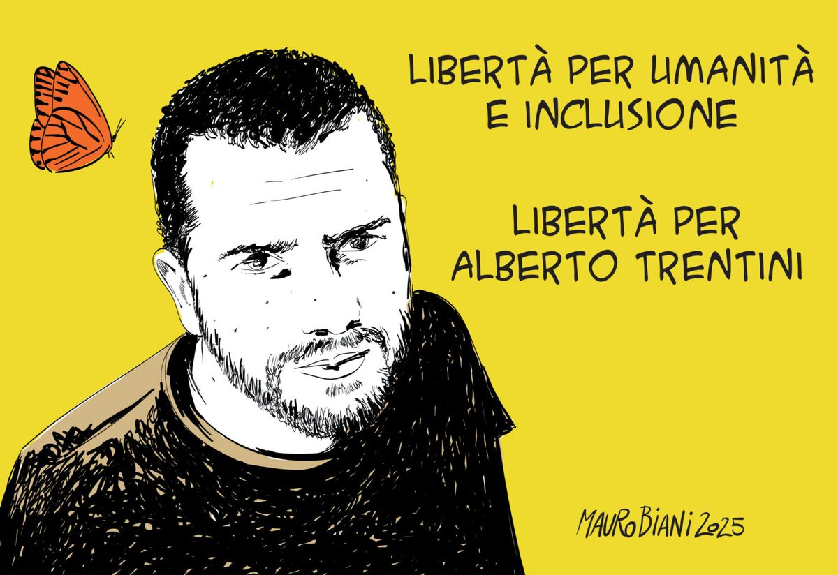 williambeccaro's tweet photo. 215 giorni. Alberto Trentini, cooperante italiano, è in carcere in Venezuela senza accuse per aver aiutato i vulnerabili con Humanity &amp; Inclusion. Perché il silenzio? #FreeAlberto #AlbertoTrentiniLibero https://t.co/kA7eO2VPux