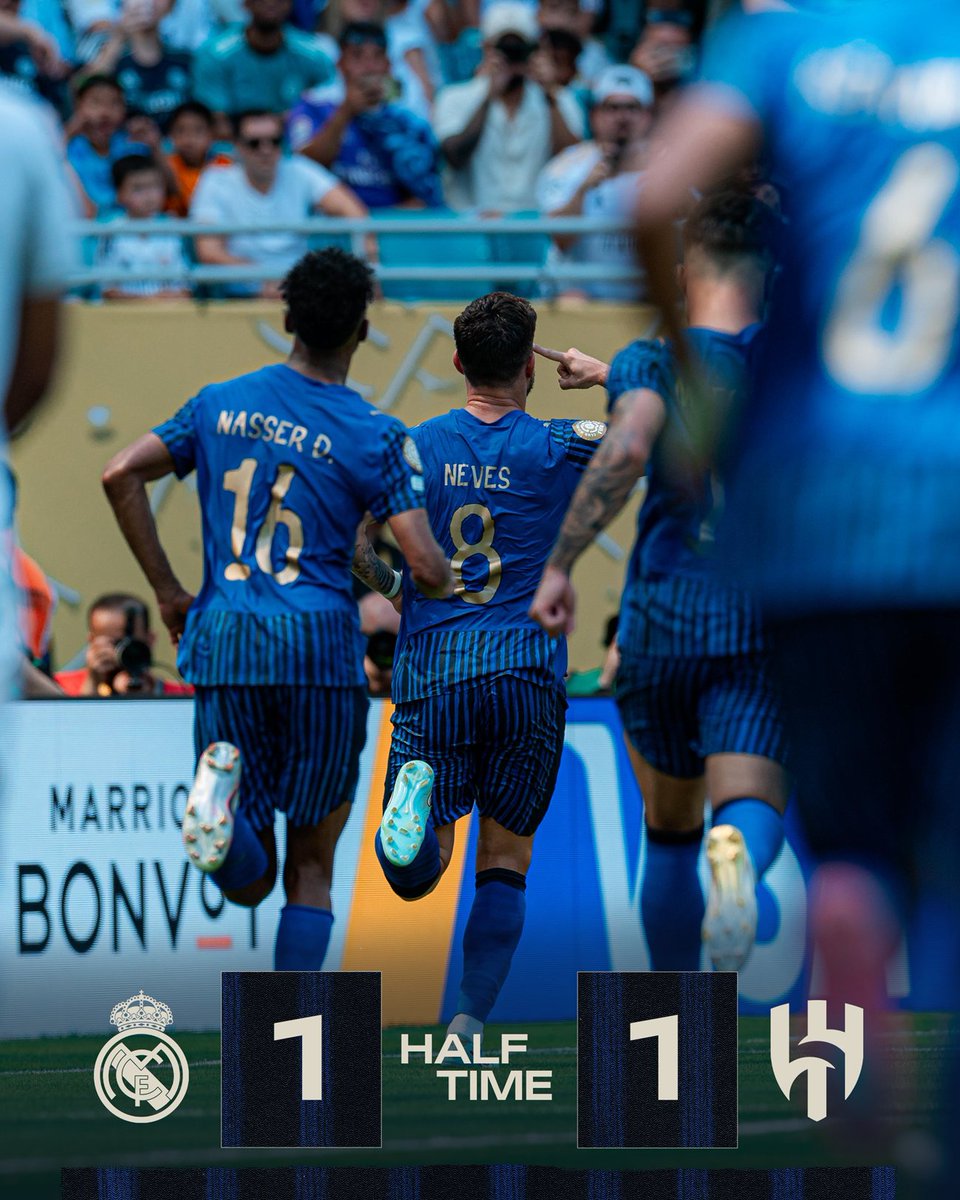 What an amazing first half! 🤩💙

#FIFACWC | #HILMAD 🔹