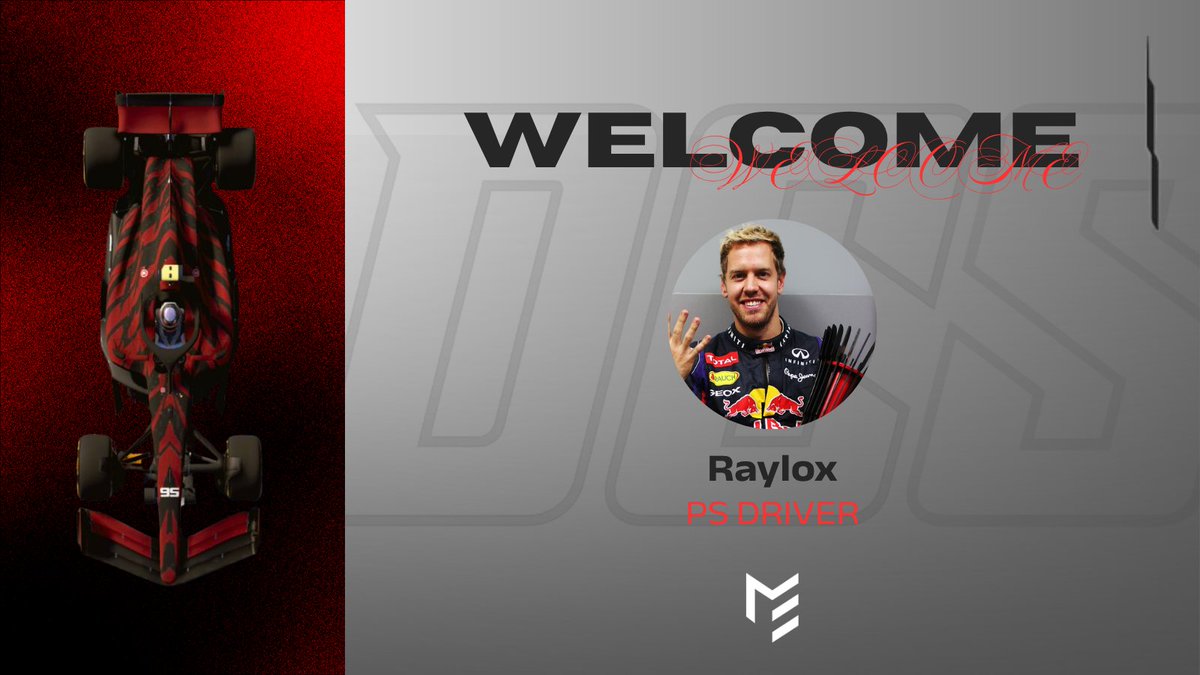 Vaut mieux tard que jamais, l'annonce est enfin faite ! En provenance de la OVR, ce sera Raylox qui sera avec nous sur F1 25 !🔥🔥

Bienvenue !❤️
#DCSWIN