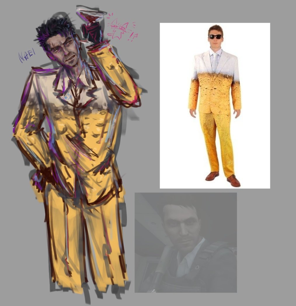 Cheese_plaits's tweet image. 🩸 - МАКАРОВ В КОСТЮМЕ ПИВО
#VladimirMakarov #CallofDuty #art