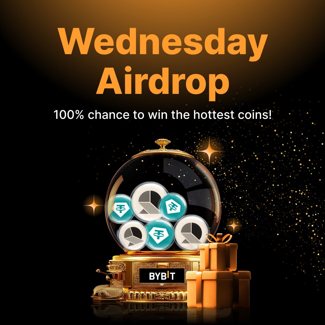 🔥 Wednesday Airdrop is here! $RESOLV &amp; $USDT tokens are up for grabs, 100% guaranteed. First come, first served!

Claim yours now: i.bybit.com/9abrzqT

#WednesdayAirdrop