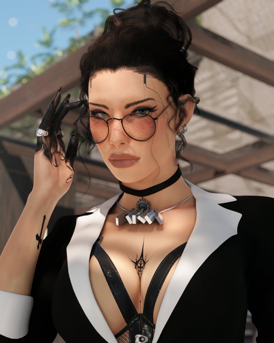 nosee_urPP's tweet photo. Glasses
#Cyberpunk2077PhotoMode 
#Cyberpunk2077 
#VirtualPhotography https://t.co/cIxvuQM5ig