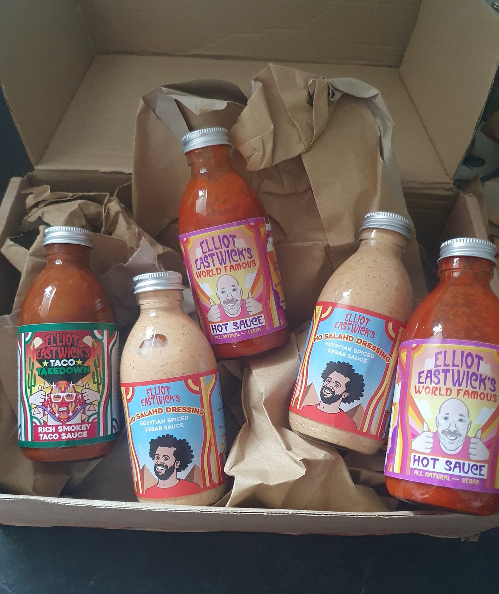 Just when I thought today couldn't get any hotter <a href="/WorldFamousHot1/">ELLIOT EASTWICK’S WORLD FAMOUS HOT SAUCE</a> delivers the goods, happy daze! 🌶🌶🔥