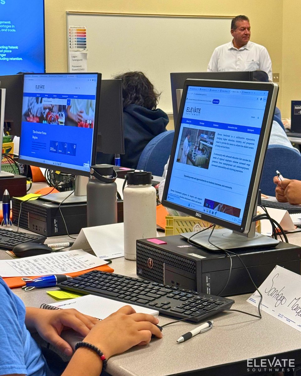 ElevateSW's tweet image. Our team had a great time presenting at the Intro to Cyber Bootcamp in Yuma! 💻

Proud to help bring hands-on cybersecurity and tech learning opportunities to local students. Big thanks to all who made it happen! 🔐

#ElevateSouthwest #CyberBootcamp #TechCareers #AZCyber