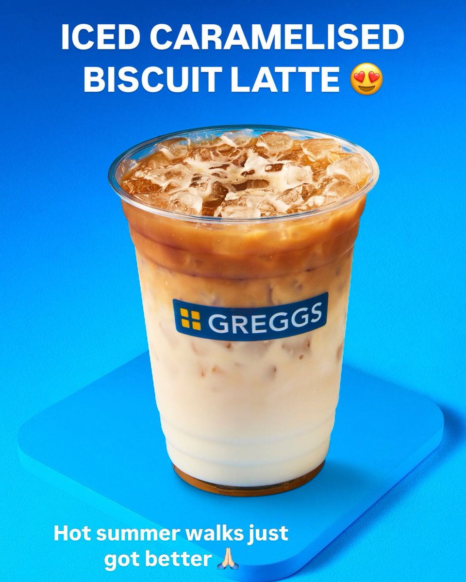 GoWaterGardens's tweet image. The summer menu has landed at Greggs! What will you try first? π