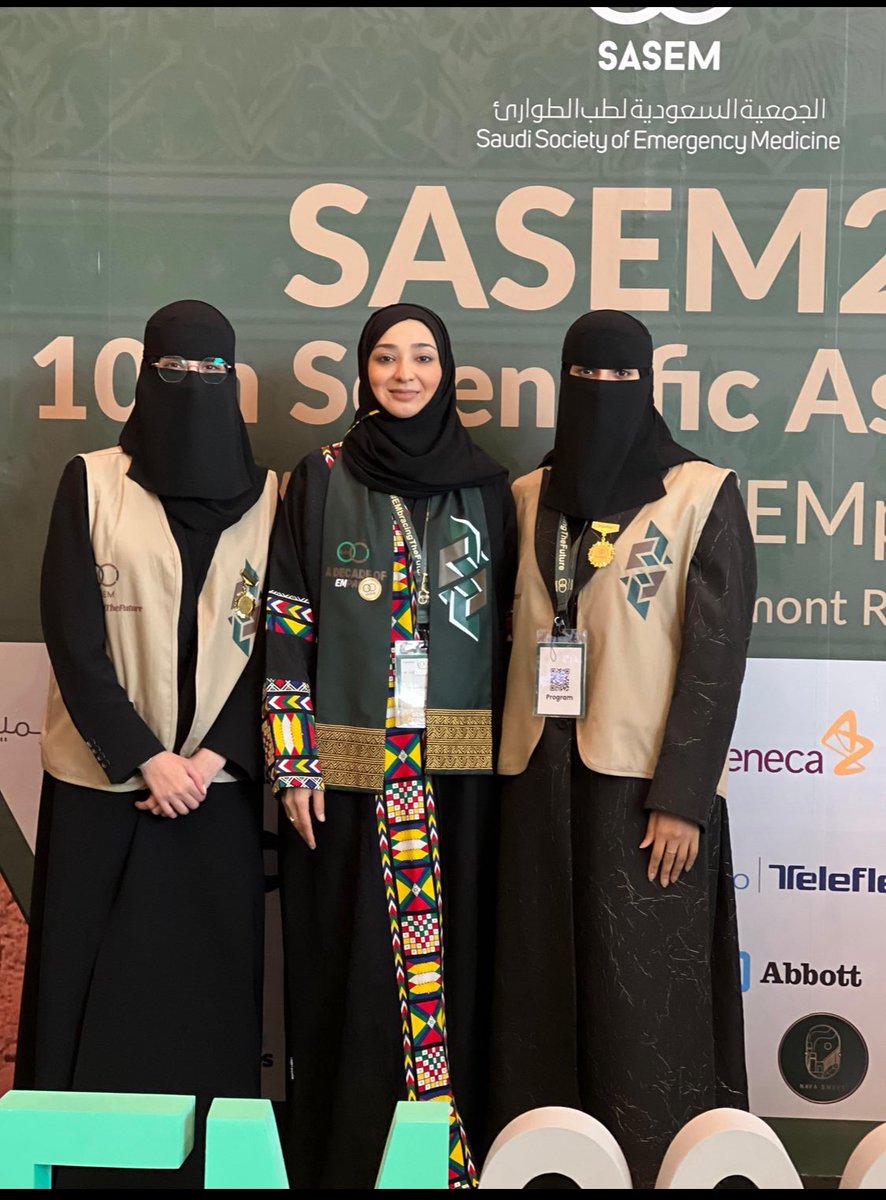 who_else19's tweet image. Each year #SASEM, it’s inspiring to see passionate medical students, interns &amp;amp; residents ready to shape the future of ER
Huge thanks to our amazing #SASEM25 volunteers, your time, energy &amp;amp; dedication made all the difference!
@SaudiEmergency 
#ADecadeOfEMpact
#EMbracingTheFuture