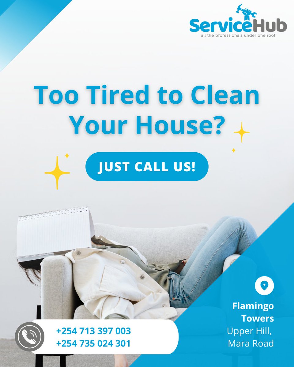 Khaleed_018's tweet photo. Too tired to clean? 😴🧹 
No worries, we've got you covered! Let us handle the mess while you relax.

 Book your cleaning today and enjoy a spotless home! 
#CleanSpaces #ServiceHub #commercialcleaning https://t.co/LMTVa0BNha