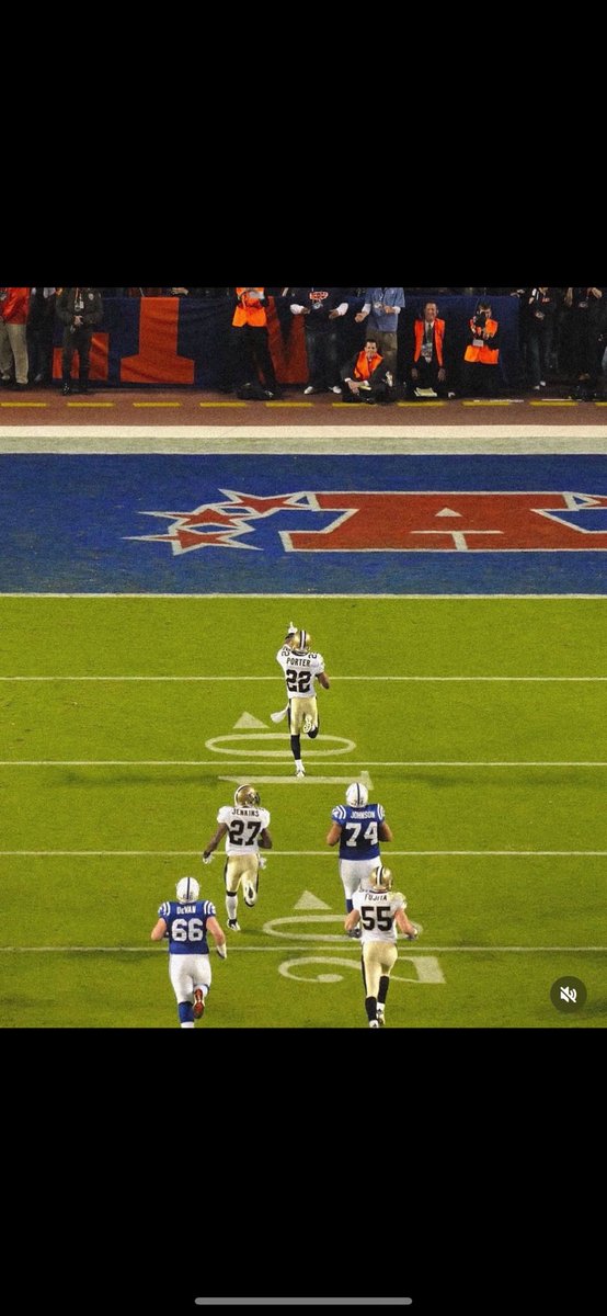 Congratulations to Tracy Porter getting into the saints HOF! I’d give a kidney to Tracy if he needed it!