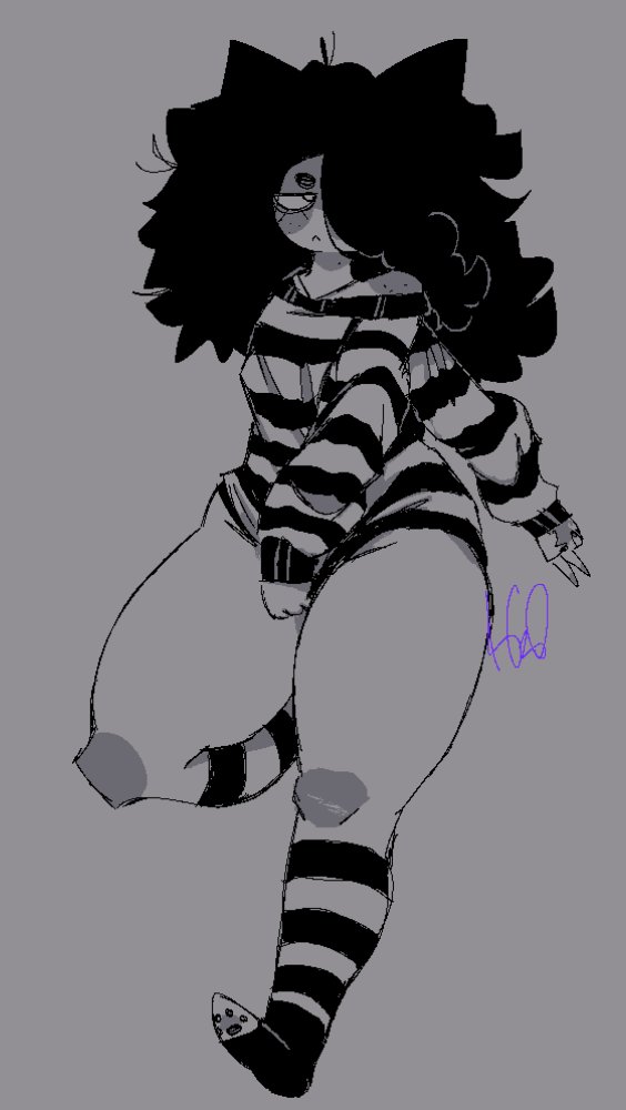H2Overthinker's tweet image. striped shirt too short but i still wanna wear it