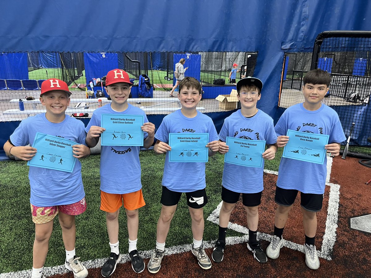 All dawgs from the older campers competition winners