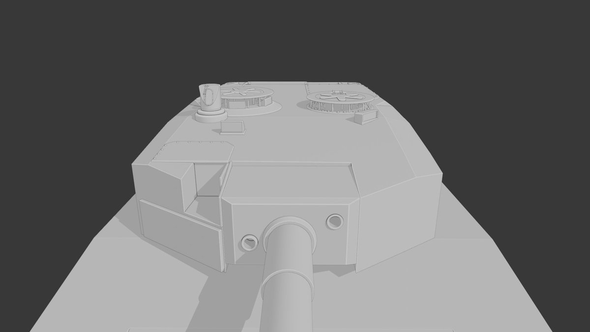 designmorphst's tweet photo. The project is progressing quite chaotically for now, and I can't find things like the optical details of the turret online. I'm using all Leopard tanks as reference.
#blender https://t.co/gZoJGHbutD