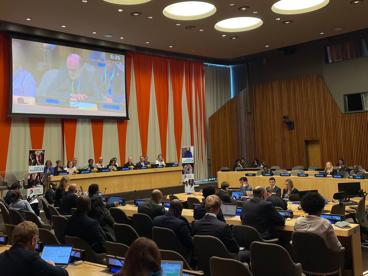 Denmark in UN NY๐ฉ๐ฐ (@denmark_un) on Twitter photo At <a href="/UN_Women/">UN Women</a>โs Annual Session, ๐ฉ๐ฐ delivered a Nordic statement on behalf of ๐ซ๐ฎ๐ฎ๐ธ๐ณ๐ด๐ธ๐ช
Gender equality must be at the heart of development.
At a pivotal moment for the UN, the Nordics remain committed to standing with UN-Women to accelerate progress, and Leave No One Behind. At <a href="/UN_Women/">UN Women</a>โs Annual Session, ๐ฉ๐ฐ delivered a Nordic statement on behalf of ๐ซ๐ฎ๐ฎ๐ธ๐ณ๐ด๐ธ๐ช
Gender equality must be at the heart of development.
At a pivotal moment for the UN, the Nordics remain committed to standing with UN-Women to accelerate progress, and Leave No One Behind.