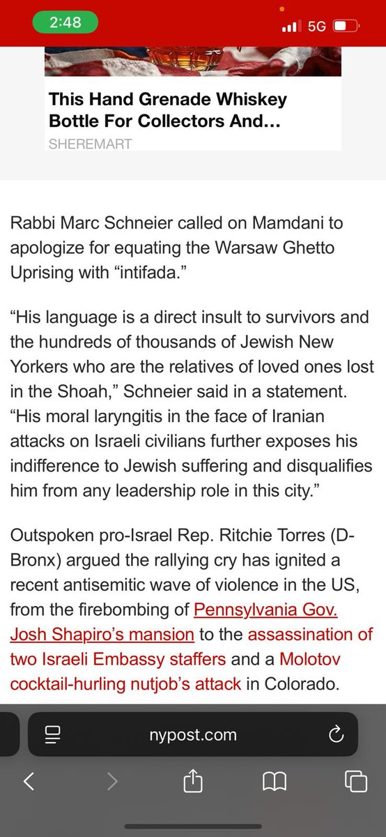 Rabbi Marc Schneier (@rabbimschneier) on Twitter photo .<a href="/nypost/">New York Post</a> featured my call on #zohranmamdani to apologize for his antisemitic rhetoric
#stop #antisemitism #nyc
nypost.com/2025/06/18/us-… .<a href="/nypost/">New York Post</a> featured my call on #zohranmamdani to apologize for his antisemitic rhetoric
#stop #antisemitism #nyc
nypost.com/2025/06/18/us-…