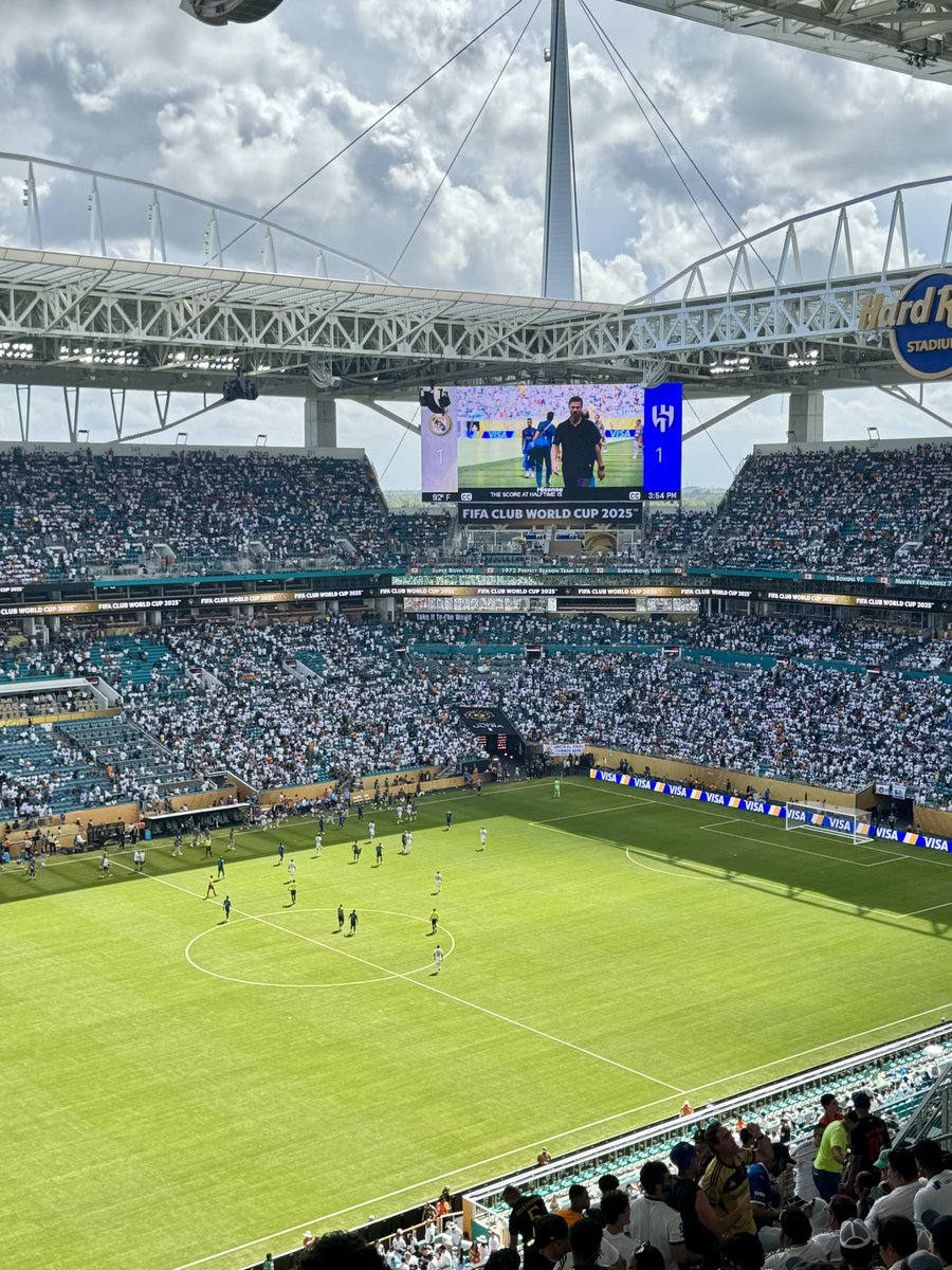 شوط اول مُشرف لـ ( مُشرف الوطن )  🏟️💙

 #FIFAClubWorldCup 
#الهلال_ريال_مدريد
#الهلال
