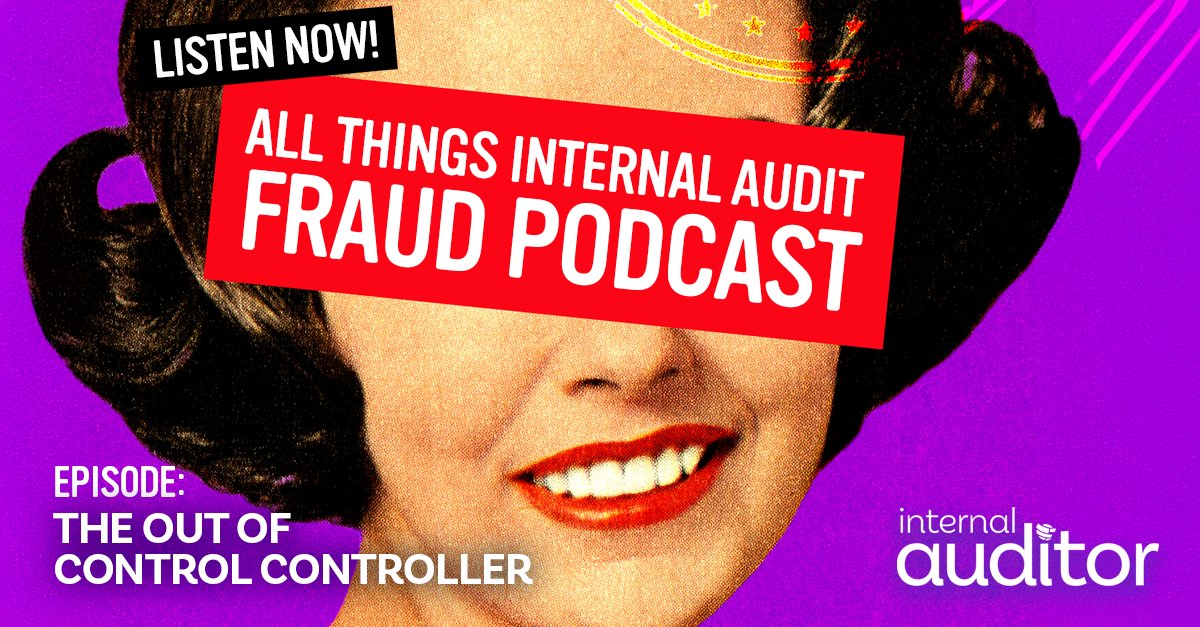 A controller pulled off 11 schemes before one strange clue exposed $250,000 in fraud. Listen to “The Out of Control Controller” on the All Things Internal Audit Fraud podcast to find out how: loom.ly/ZurQUiU #IaMagIIA #Fraud