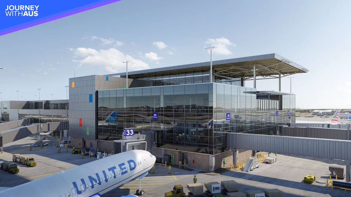 ✈️More gates arriving soon!✈️We’re adding 3 new gates to the west end of the terminal so that we can take 3 existing gates offline to build 20+ new gates. It's called ✨Expansion ✨Math✨
The West Gate Expansion opens in 2026.