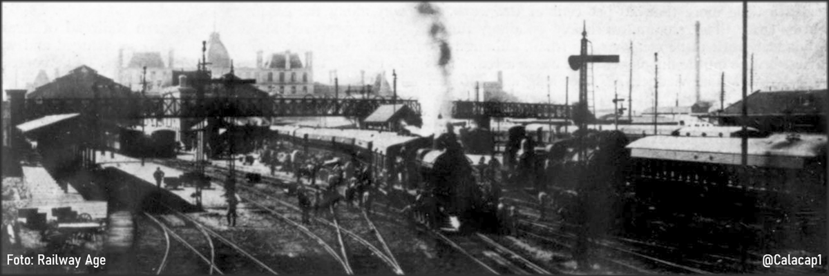 Calacap1's tweet photo. Gran Ferrocarril Sud de Buenos Aires
Estación Plaza Constitución
Ca. 1927
#ArgentinaRailways
#FerrocarrilesArgentinos
#FerrocarrilSud
#FCS
#BAGSR
#FerrocarrilGeneralRoca
#FCGR
#BuenosAires
#PlazaConstitucion https://t.co/kPvfJ6nuwr