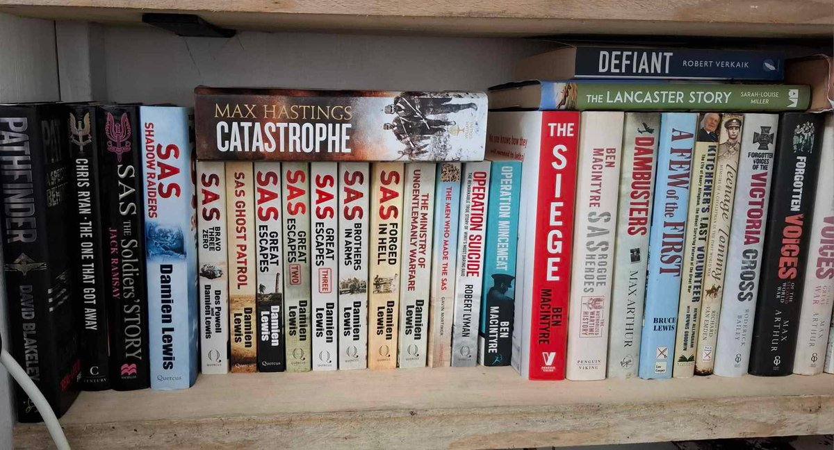 Thanks Tim Downes-Hall for this great message: “A couple of new additions to my collection; Great Escapes and Ghost Patrol. Thanks for the incredible books. Great insights into some incredible men!”