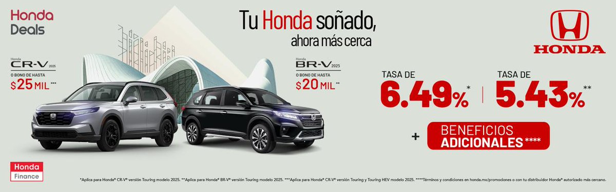 RElConstructor's tweet photo. Descubre el Honda que va contigo 🚗✨ Tenemos varios modelos esperándote para que estrenes hoy mismo. Tu Honda soñado, ahora más cerca. #Honda #TuHondaSoñado #AutoNuevo https://t.co/FluPv1loId