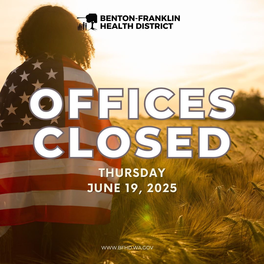 Juneteenth – Thursday, June 19, 2025
BFHD offices will be closed on Thursday, June 19.