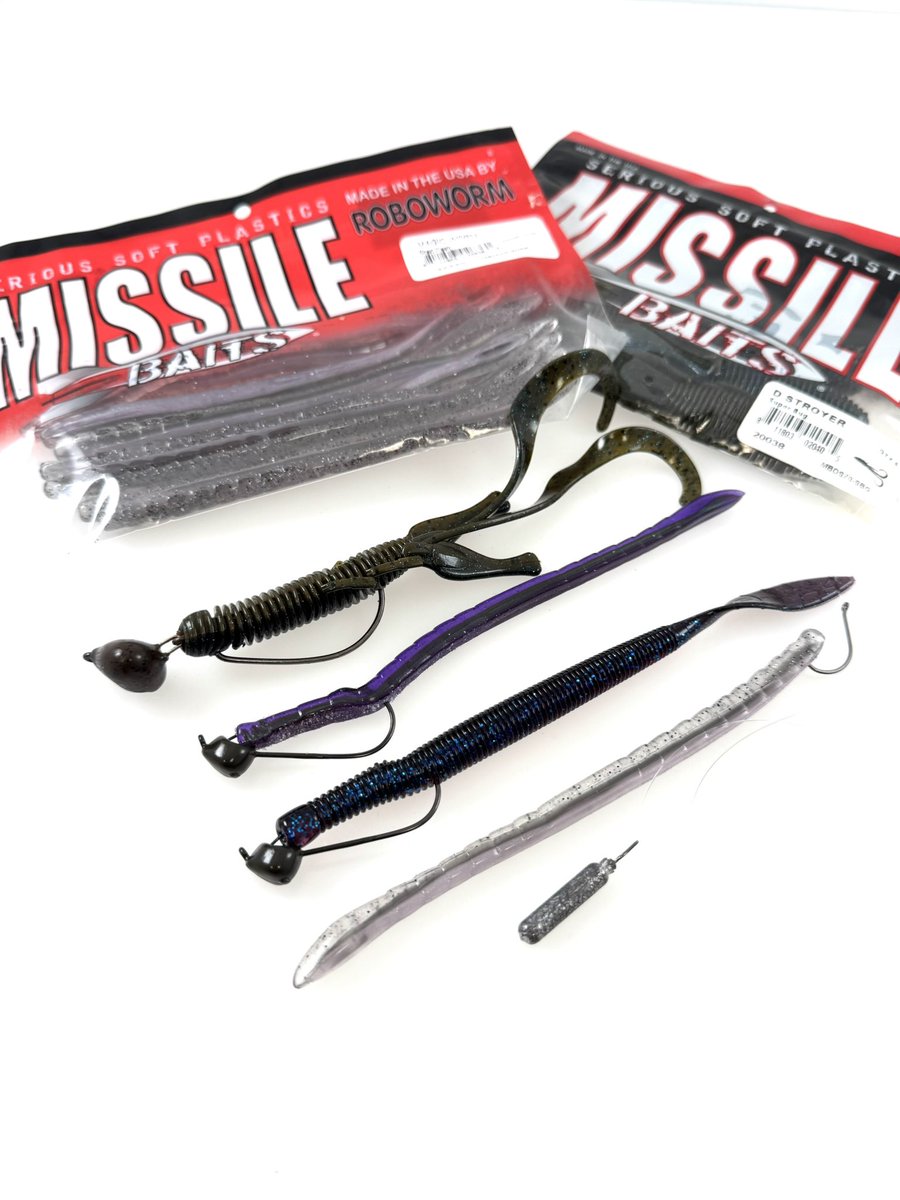Summertime Bass Fishing is here!

Which one of these are you picking up first?🔥 
- Wobble Head + D Stroyer
- Shakey + Magic Worm
- Shakey + Quiver 6.5
- Dropshot + Magic Worm