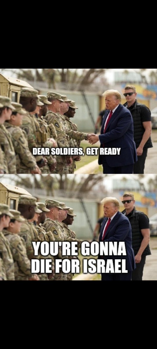 ترامپ در دوراهی رفتن یا نرفتن به چاه، با طناب پوسیده نتانیاهوی جلاد
🇮🇷
<a href="/POTUS/">President Donald J. Trump</a>