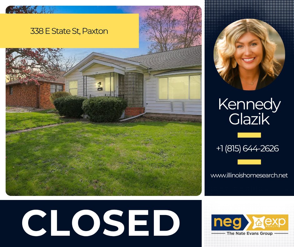 It’s been a busy season of SOLD signs, happy tears, and lots of keys changing hands. Huge thank you to all our clients who made it possible! 🔑🏡 Call our office to know more! 217.239.7113 We have licensed realtors with The Nate Evans Group, EXP Realty

#teamneg #realestate