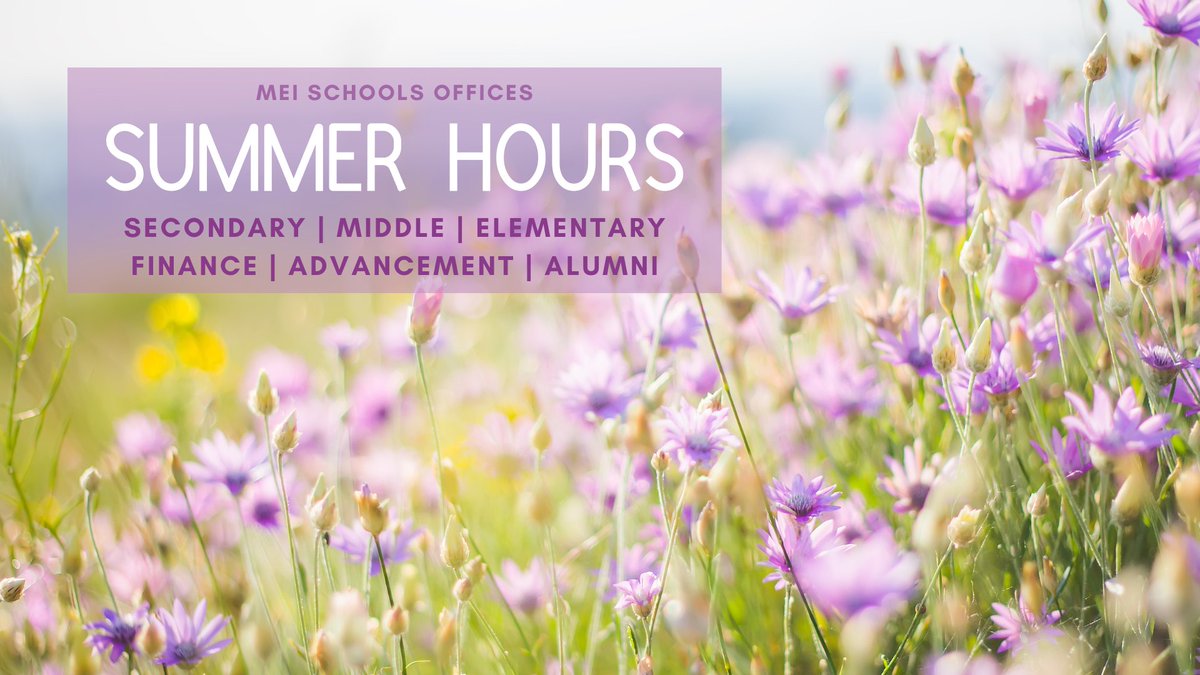 MEI alumni tweet media