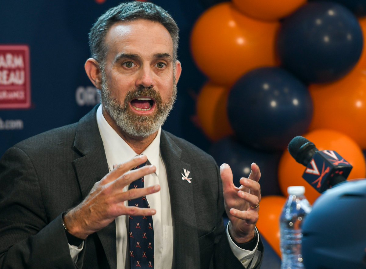 Cal Tobias (@caltobiasphoto) on Twitter photo PHOTOS: Chris Pollard introduced as Virginia's new head baseball coach. For <a href="/DailyProgress/">The Daily Progress</a> PHOTOS: Chris Pollard introduced as Virginia's new head baseball coach. For <a href="/DailyProgress/">The Daily Progress</a>