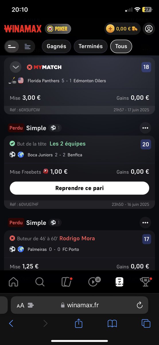 <a href="/WinamaxSport/">Winamax Sport 🔞</a> MAIS IL EST OÙ LE SOUCIS PQ ON ME PAYE PAS LE BTTS TETE ?