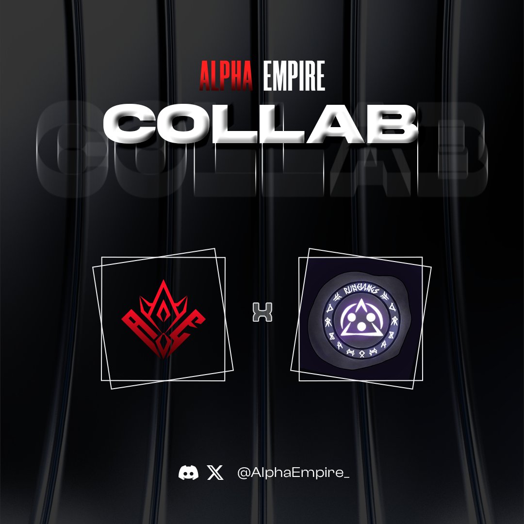 𝐀𝐥𝐩𝐡𝐚 𝐄𝐦𝐩𝐢𝐫𝐞 𝐗 𝐑𝐮𝐧𝐞𝐋𝐢𝐧𝐠𝐬𝐁𝐓𝐂

Alpha Empire is thrilled to announce it's new collaboration with <a href="/RunelingsBTC/">Runelings</a>!