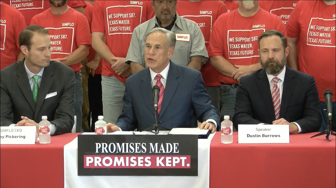 Matt Stell (@_mattstell) on Twitter photo RIGHT NOW: <a href="/GregAbbott_TX/">Greg Abbott</a> signs historic SB 7 at Simflo here in Lubbock:
everythinglubbock.com/news/local-new… RIGHT NOW: <a href="/GregAbbott_TX/">Greg Abbott</a> signs historic SB 7 at Simflo here in Lubbock:
everythinglubbock.com/news/local-new…