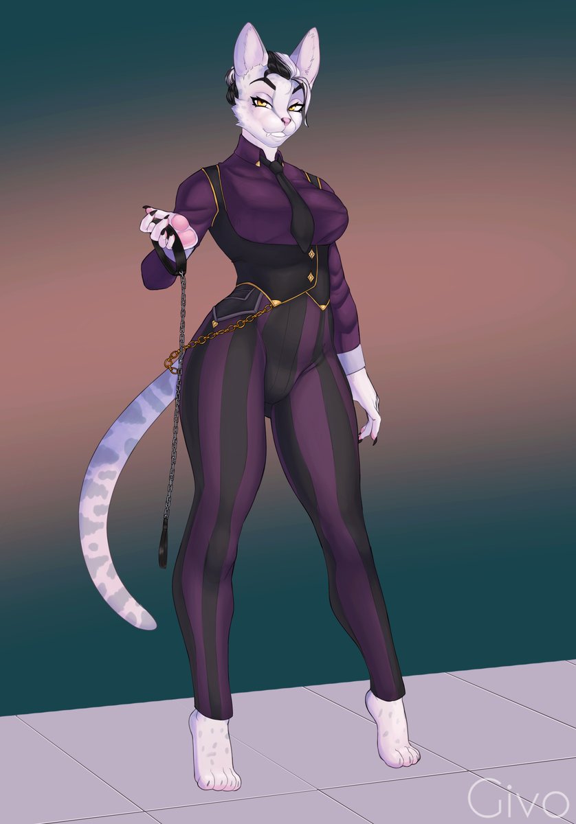 Givo (@lewdgivo) on Twitter photo Another piece done for the sweet <a href="/RRADYee/">Red Rioccan</a>
Introducing Victoria
she expects good behavior in her presence
#furry #furryartworks Another piece done for the sweet <a href="/RRADYee/">Red Rioccan</a>
Introducing Victoria
she expects good behavior in her presence
#furry #furryartworks