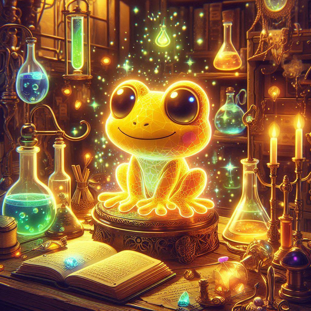 Turbo 🐸 (@turbotoadtoken) on Twitter photo Meet $TURBO Toad 🐸 He brings a unique spark to everything he touches, usually while cooking up magic in his mystical lab. 🧪💛 Meet $TURBO Toad 🐸 He brings a unique spark to everything he touches, usually while cooking up magic in his mystical lab. 🧪💛