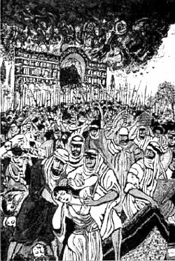 Islamic colonization of Zoroastrians began in the 7th century AD, following the Arab Muslim conquest of Persia. This oppression took the form of forced conversion and violence.   

The impact was that many Zoroastrians changed their beliefs.