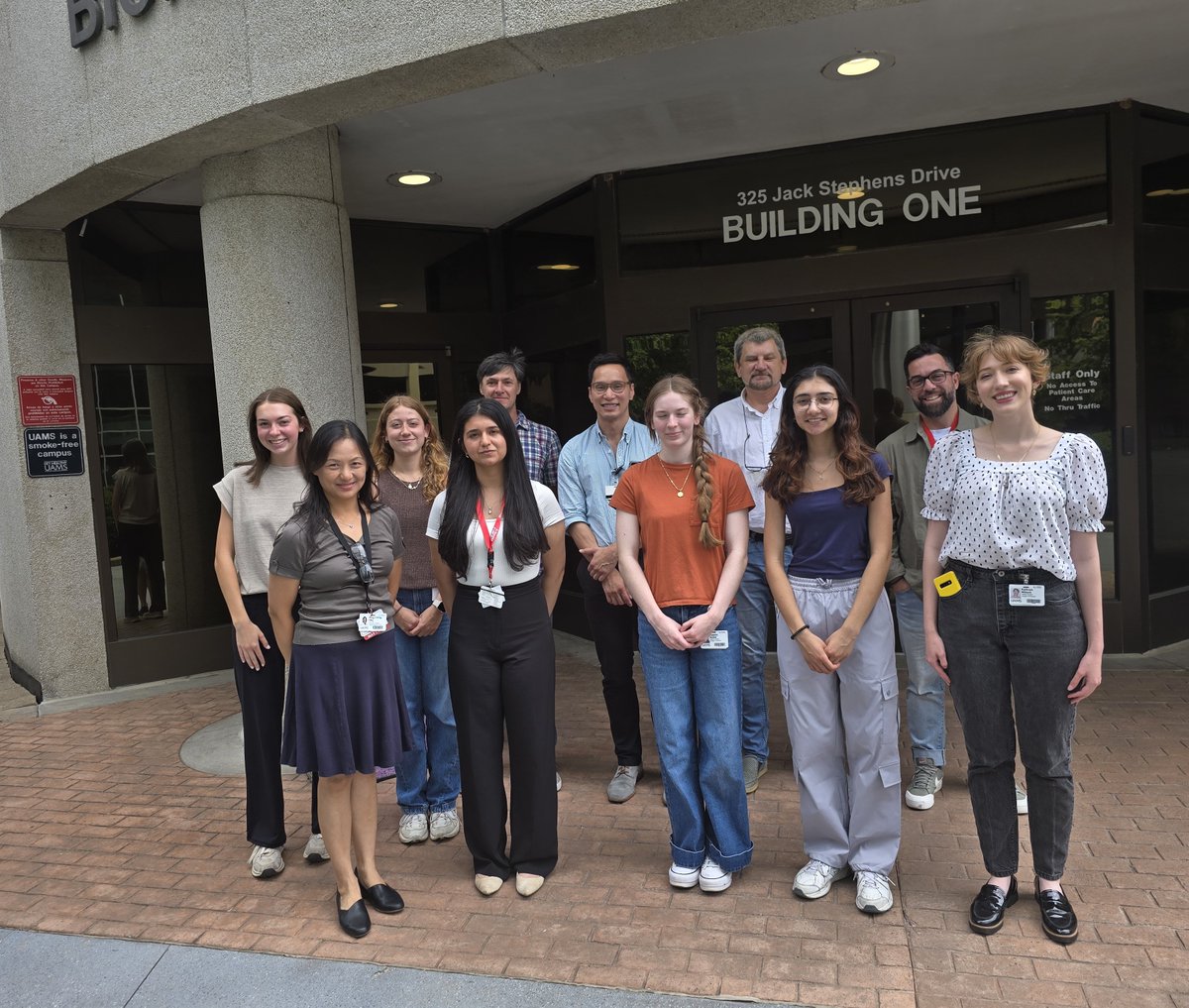 Meet some of our 2025 summer students. <a href="/UAMS_COM/">UAMS College of Medicine</a> <a href="/uamshealth/">UAMS Health</a>