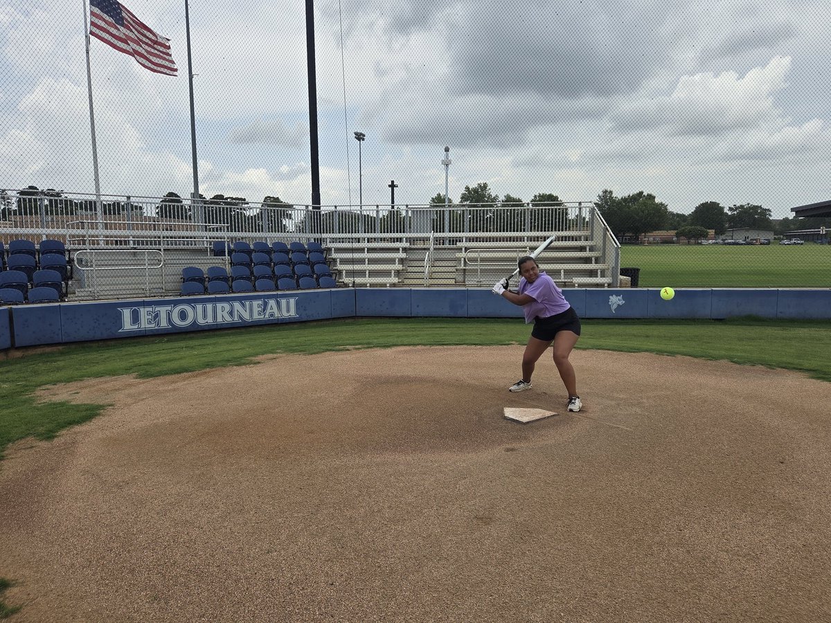 Getting "REDEEMED" at Impact Christian Camp here at Letourneau!
Even got a little practice in on <a href="/LETUSoftball/">LETU Softball</a> fields for TFL this weekend.
