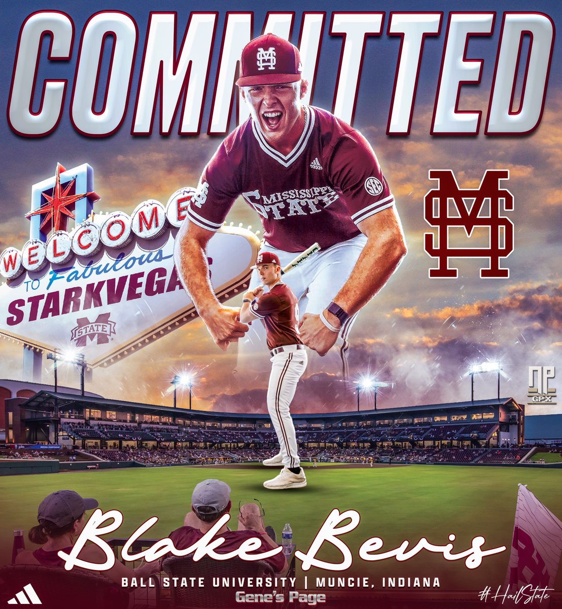 NPGPX Design (@nathanpurvis) on Twitter photo | COMMITTED |
Blake Bevis (<a href="/BlakeBevis/">Blake Bevis</a>), the transfer portal first baseman from Ball State University, has committed to Mississippi State! #HailState | COMMITTED |
Blake Bevis (<a href="/BlakeBevis/">Blake Bevis</a>), the transfer portal first baseman from Ball State University, has committed to Mississippi State! #HailState