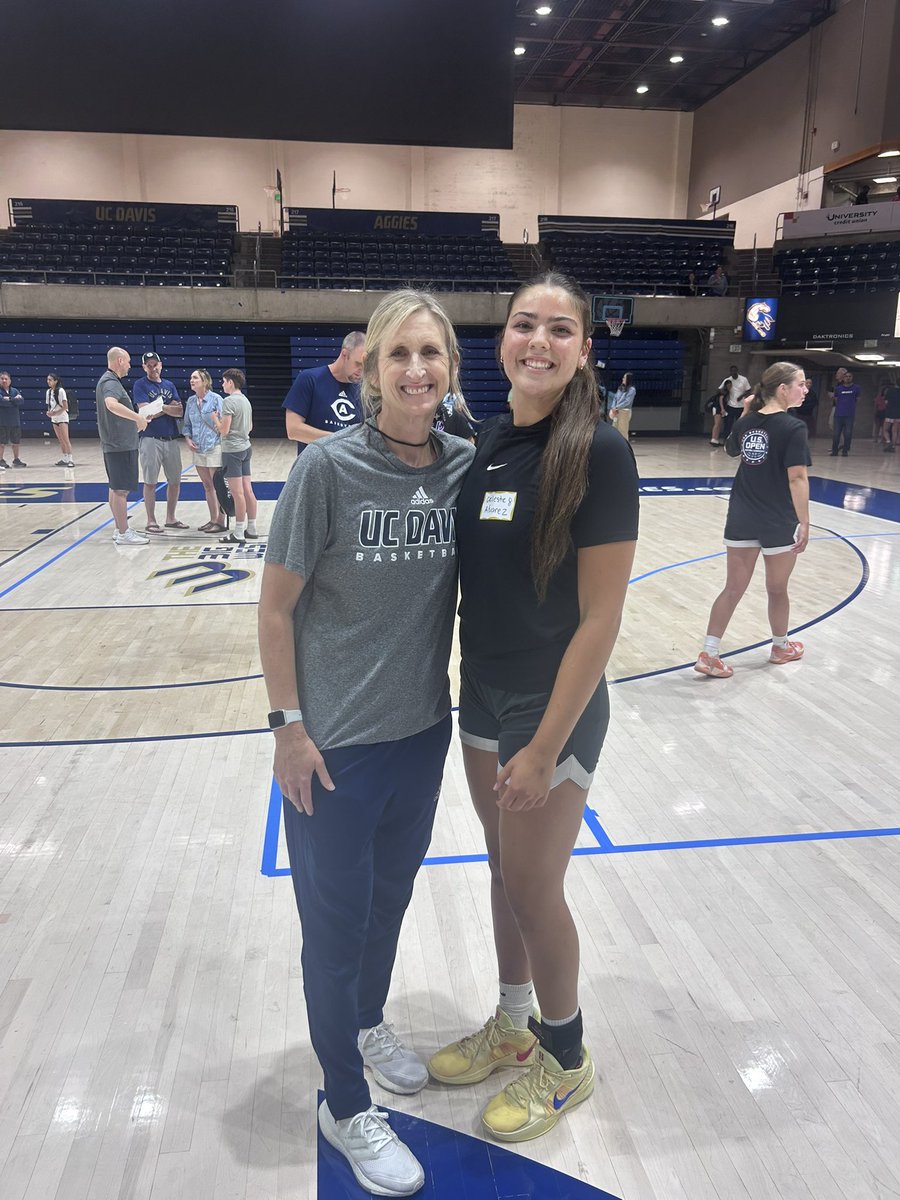 Celeste Alvarez (@celestebball27) on Twitter photo Thank you <a href="/ucdaviswbb/">UC Davis Women’s Basketball</a> and Coach Gross for hosting an amazing camp!! I loved meeting the team and getting a feel of your coaching style!!!#GoAggies Thank you <a href="/ucdaviswbb/">UC Davis Women’s Basketball</a> and Coach Gross for hosting an amazing camp!! I loved meeting the team and getting a feel of your coaching style!!!#GoAggies