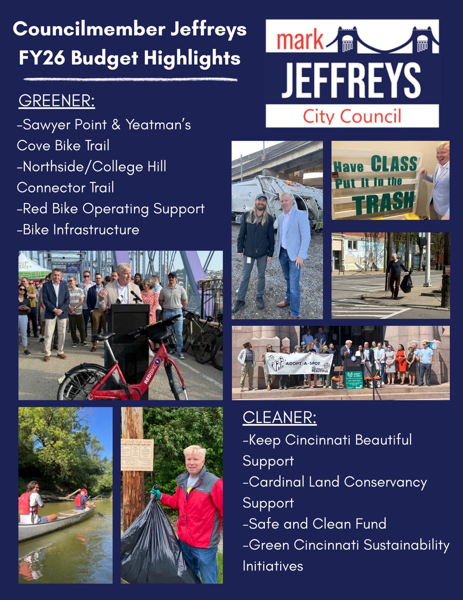 ccc_jeffreys's tweet image. Today, City Council passed the FY26 budget. Here are a few key highlights I was proud to advocate for: