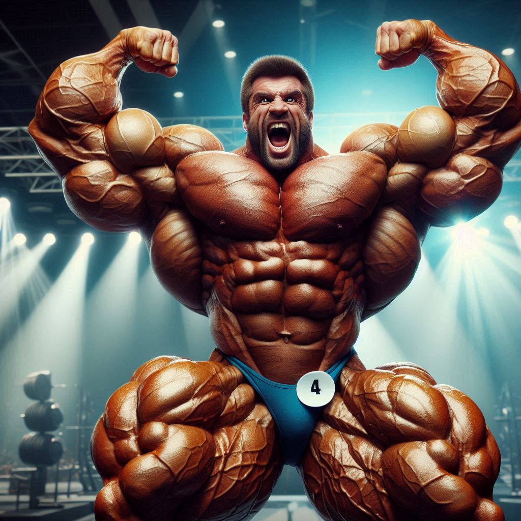 thehuuuge's tweet photo. Sometimes, a bit of madness does wonders to your motivation. #AIart #AIMuscularMan #muscledman #MuscleMorph #muscular #hugemuscle #Hypermuscle #bodybuilding #bodybuilder #freaky https://t.co/gnvK5AjdeS
