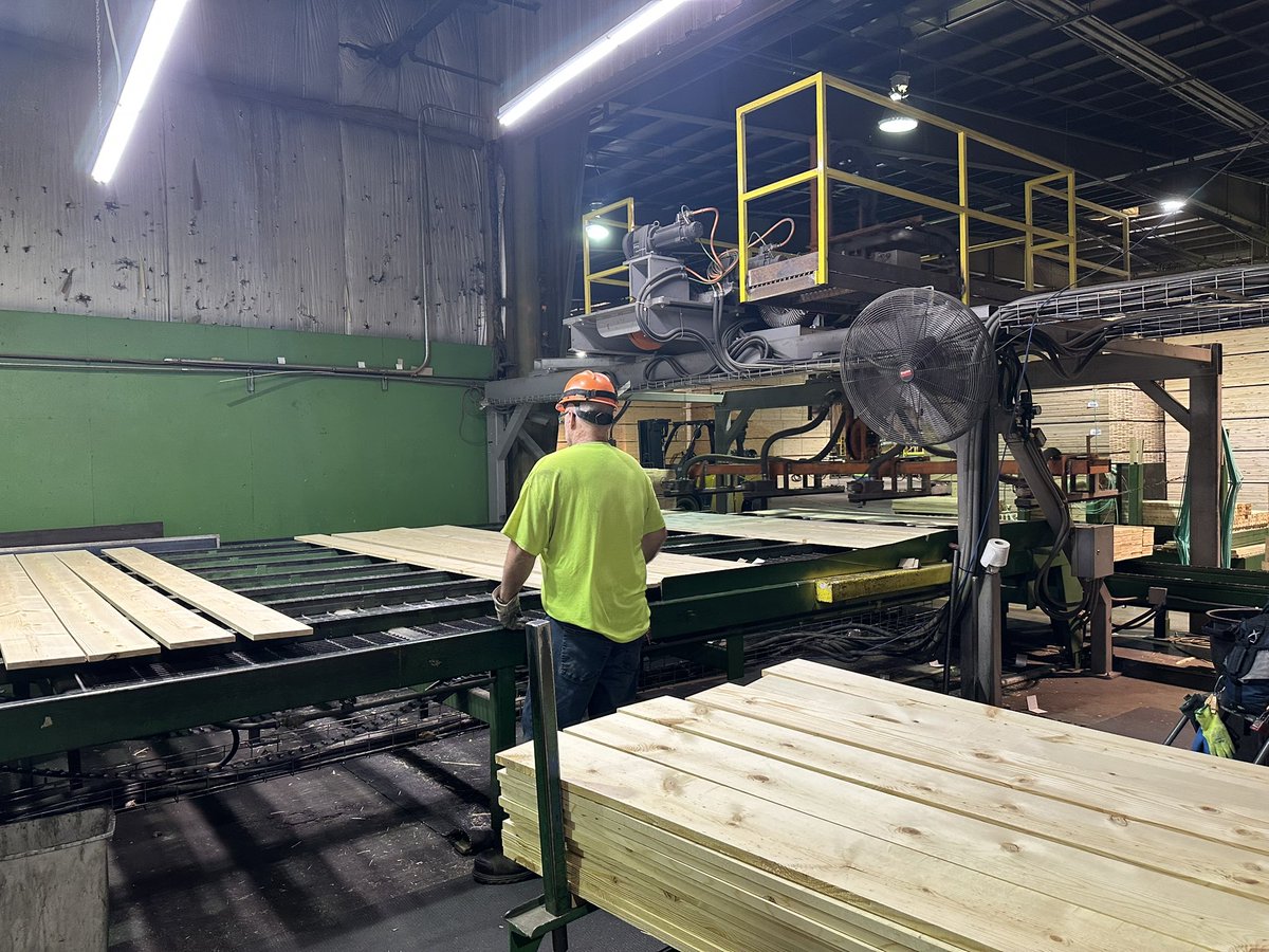 Today I’m enjoying the second day of the Governors Ag Summit with industry tours to Neiman enterprises in Spearfish to take a closer look at the timber industry in the Black Hills. 🌲 <a href="/AgweekMagazine/">Agweek</a>