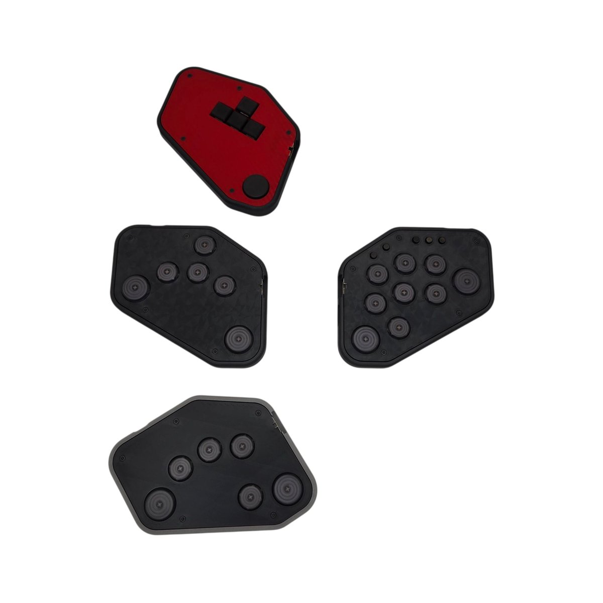 The KeebWarrior has arrived!

A physically split controller running GP2040-CE
Metal base with 3D printed body/switch plate
Kailh Choc v2 low profile switches
Multiple button layout to choose from; mix n match!

🧵(1/6)
