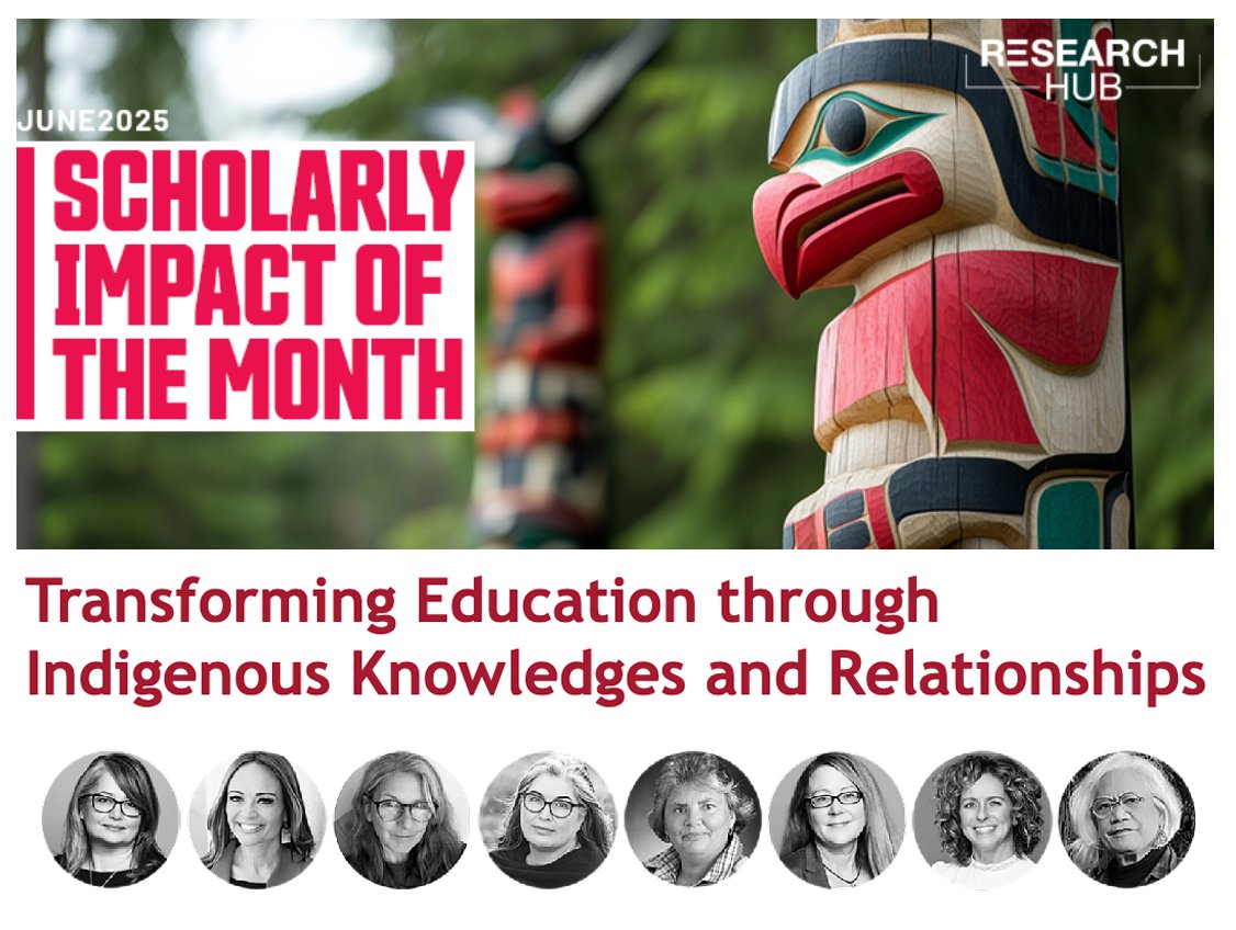 In honour of #NationalIndigenousHistoryMonth, this month’s Scholarly Impact highlights FoE researchers advancing transformative education through Indigenous knowledges, ethical relationships, and decolonizing practices. Read more: bit.ly/SiM2025